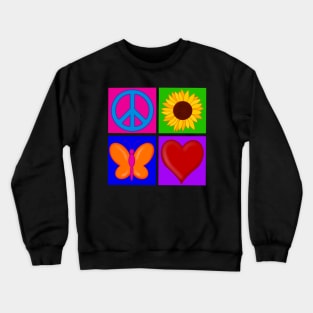 Peace, Love & Nature Crewneck Sweatshirt